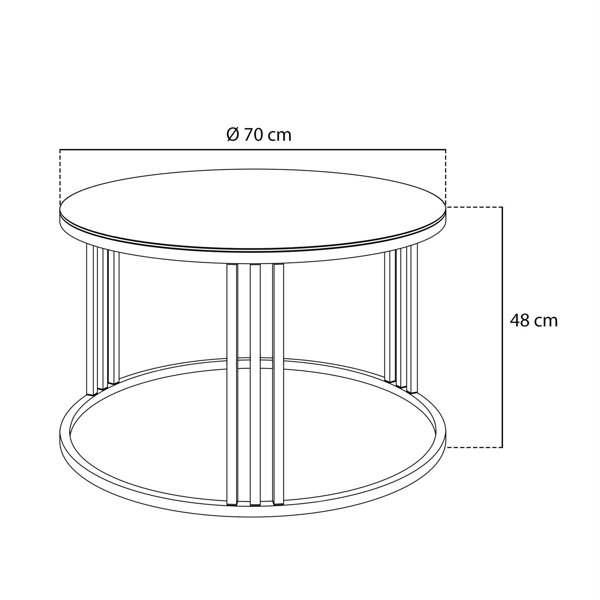 Fairmont Park Baird Frame Coffee Table Wayfair.co.uk